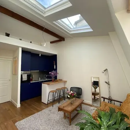 Loft Sous Les Toits En Plein Coeur De Montmartre! *